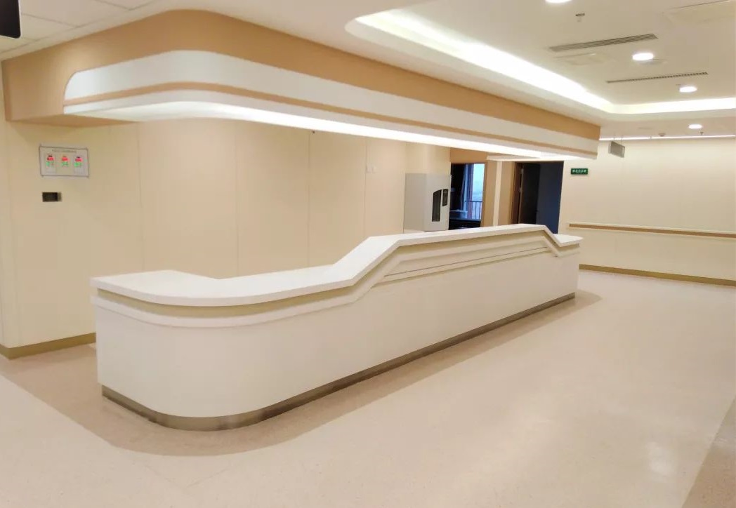 塑膠地板-醫院護士站